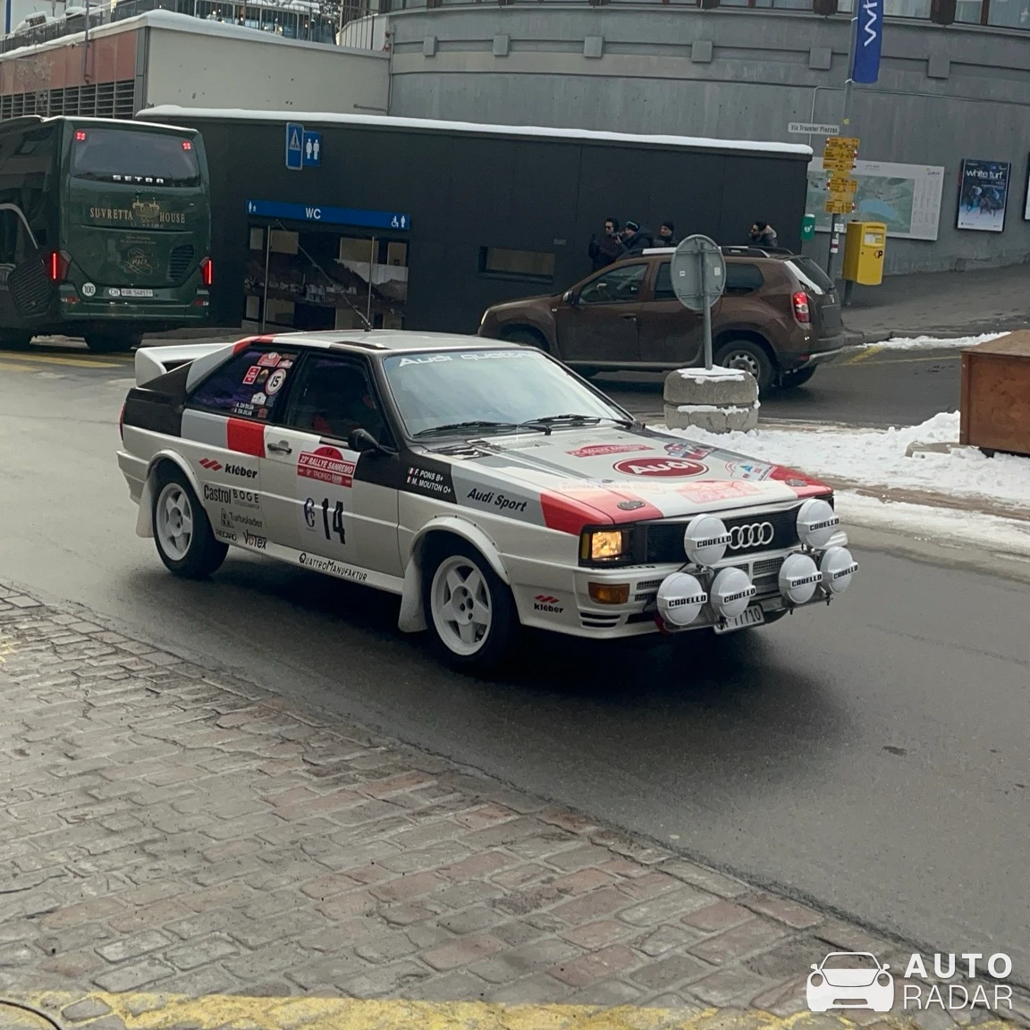 Audi Sport Quattro spotted in Sankt Moritz, Svizzera