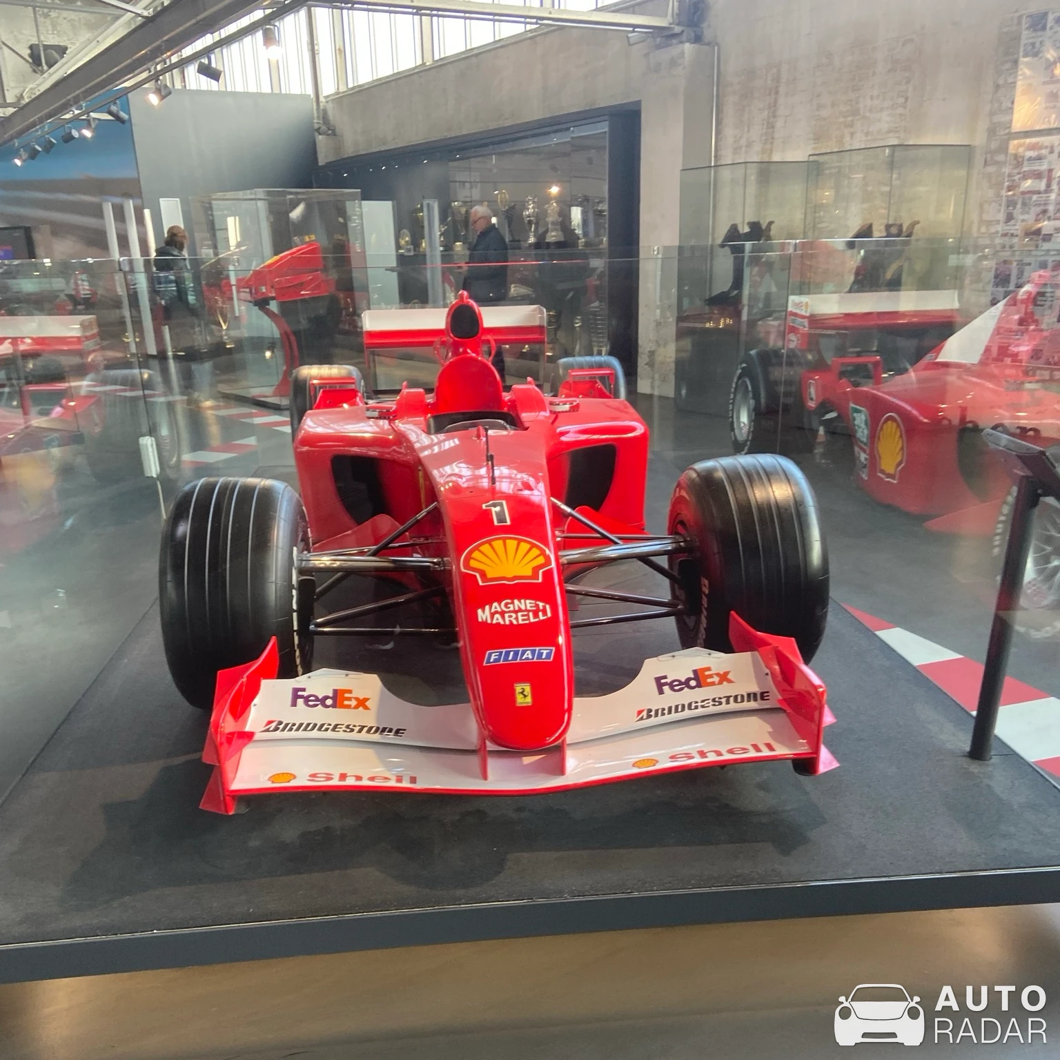 Ferrari F2004 spotted in Köln