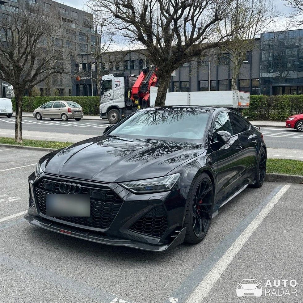 Audi ABT RS7 Sportback C8 Legacy Edition spotted in Ljubljana, Slovenia