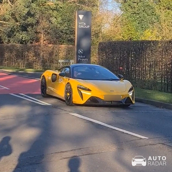 McLaren Artura spotted in Alderley Edge, United Kingdom
