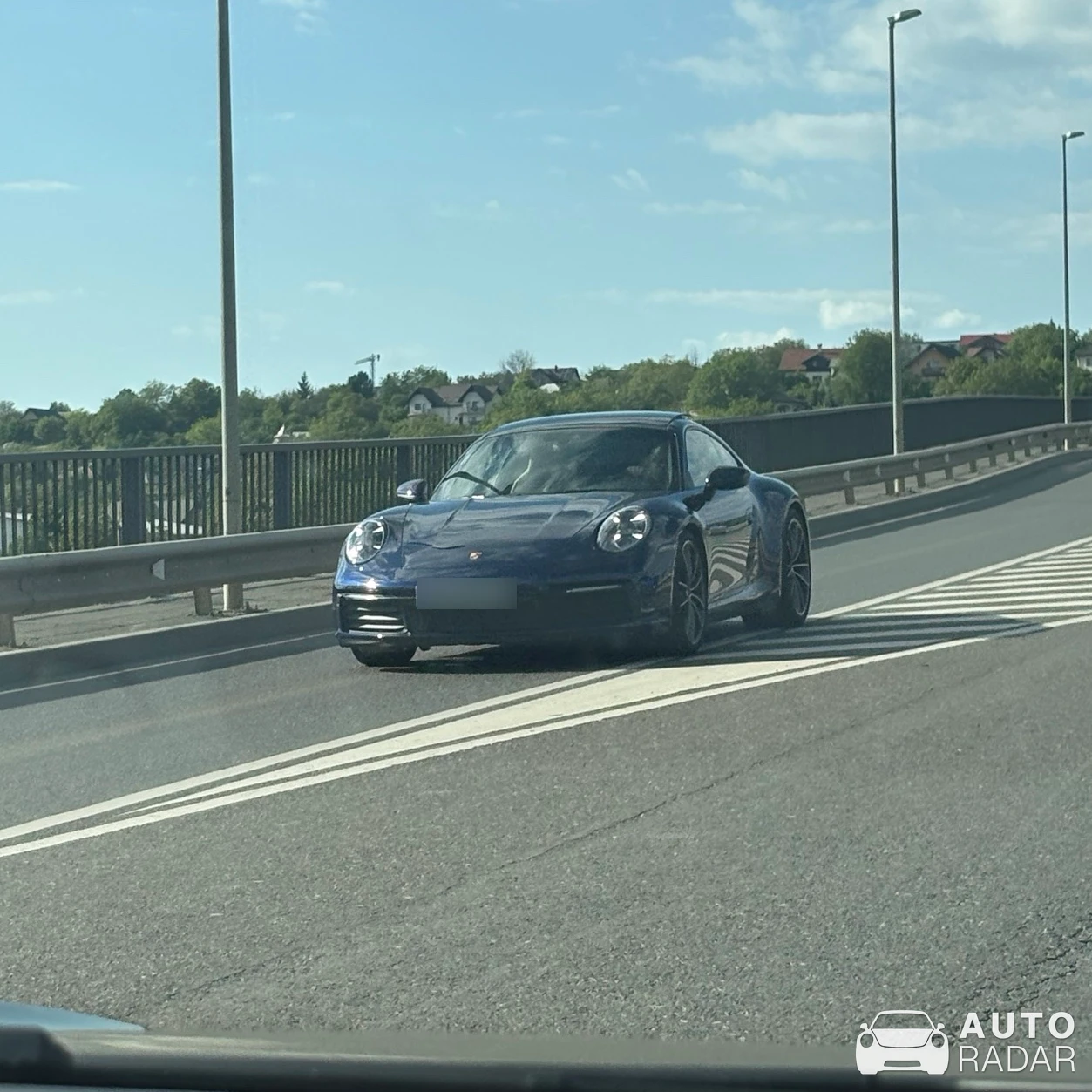 Porsche 992 Carrera MkI spotted in Iași