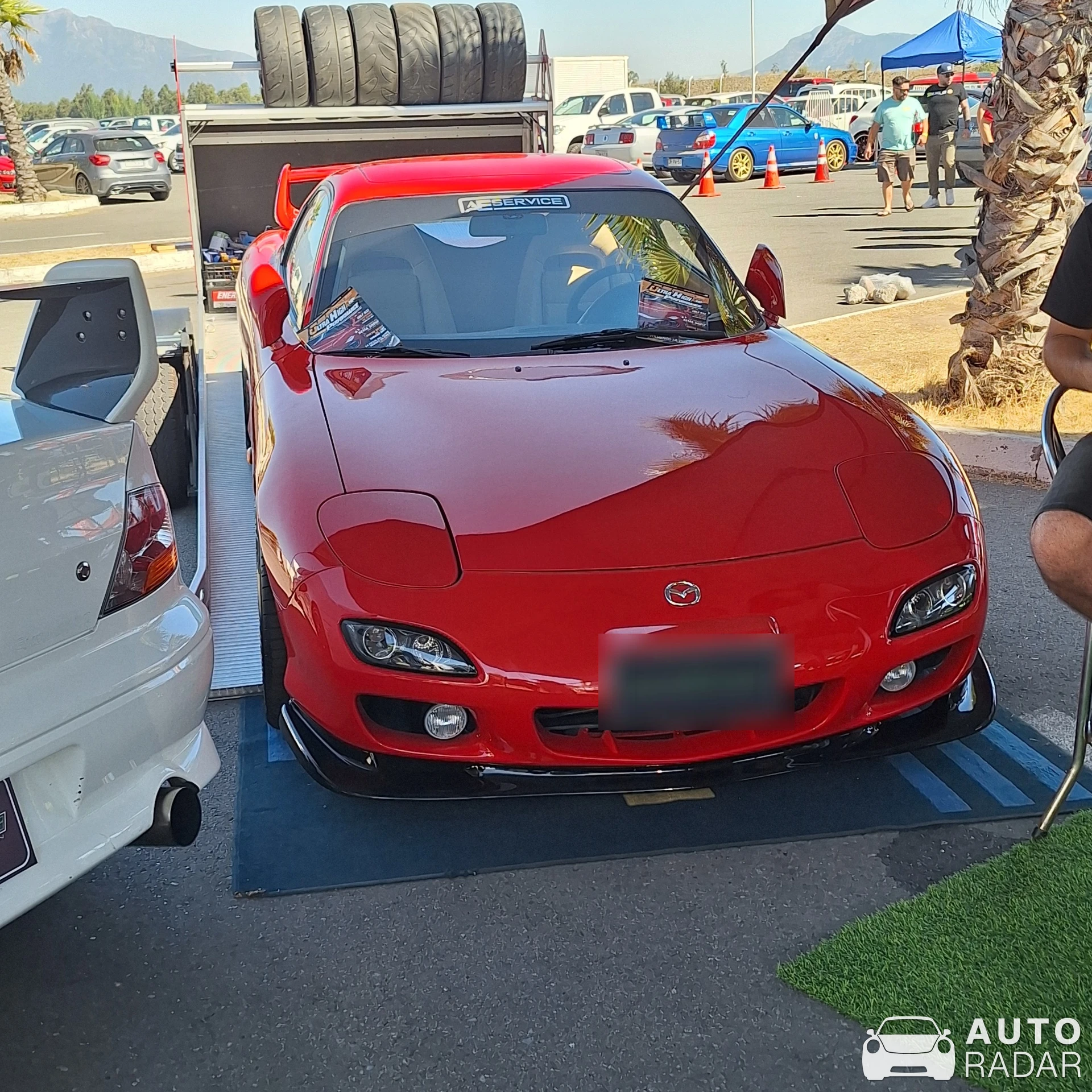 Mazda RX-7 spotted in Codegua, Chile