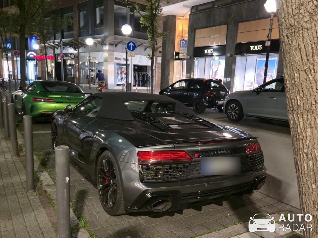 Audi R8 Spyder SR.66 spotted in Frankfurt am Main