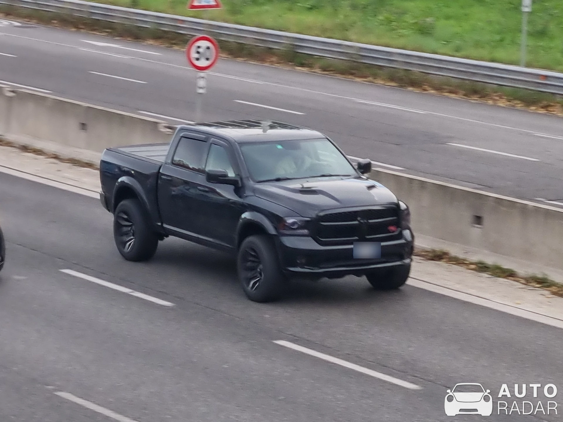 Dodge RAM R/T spotted in Milano, Italy