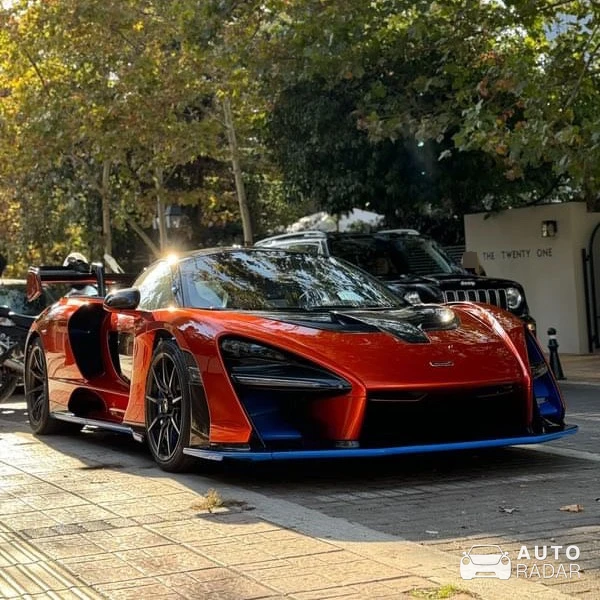 McLaren Senna spotted in Kifisia, Greece