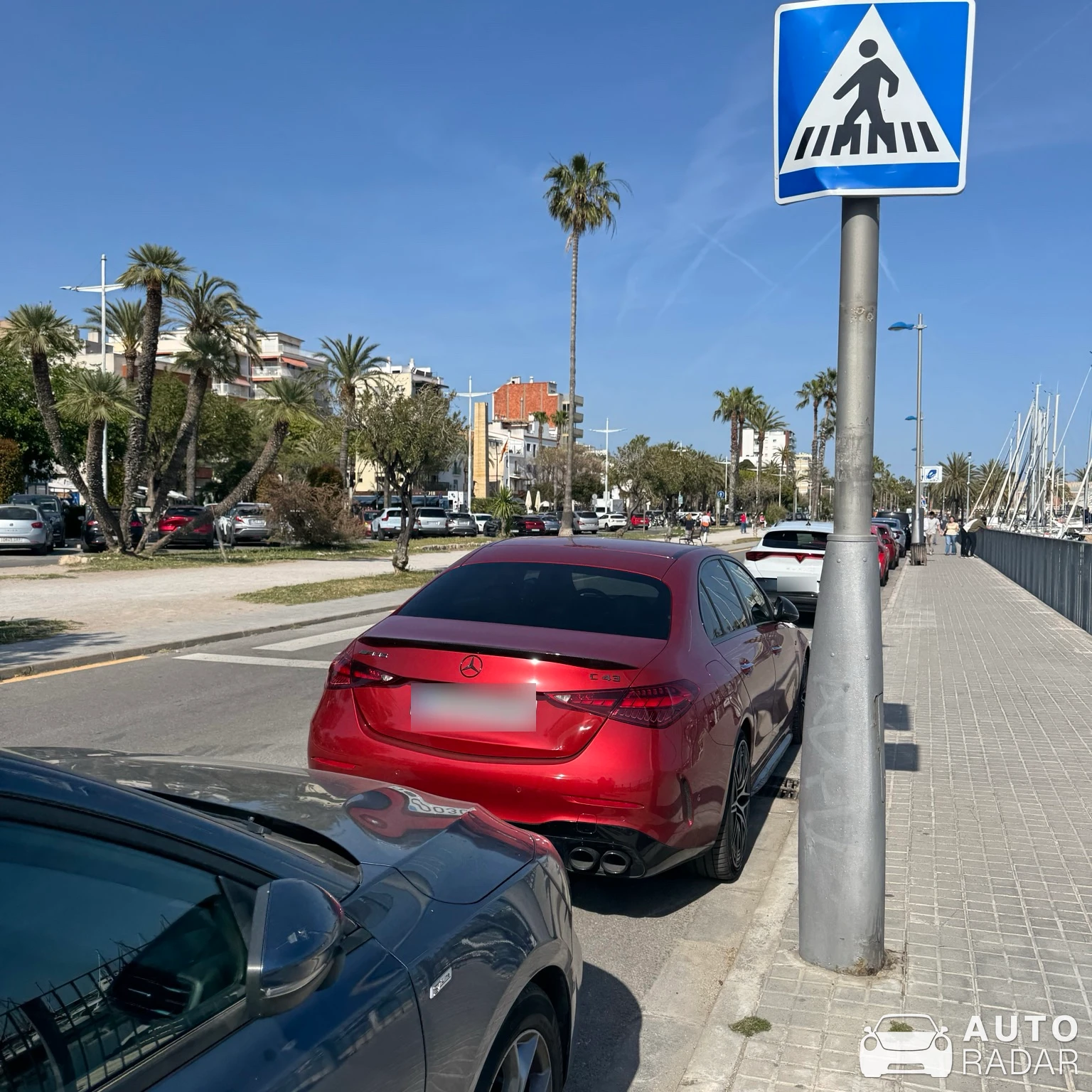 Mercedes-AMG C 43 W206 spotted in Vilanova i la Geltrú