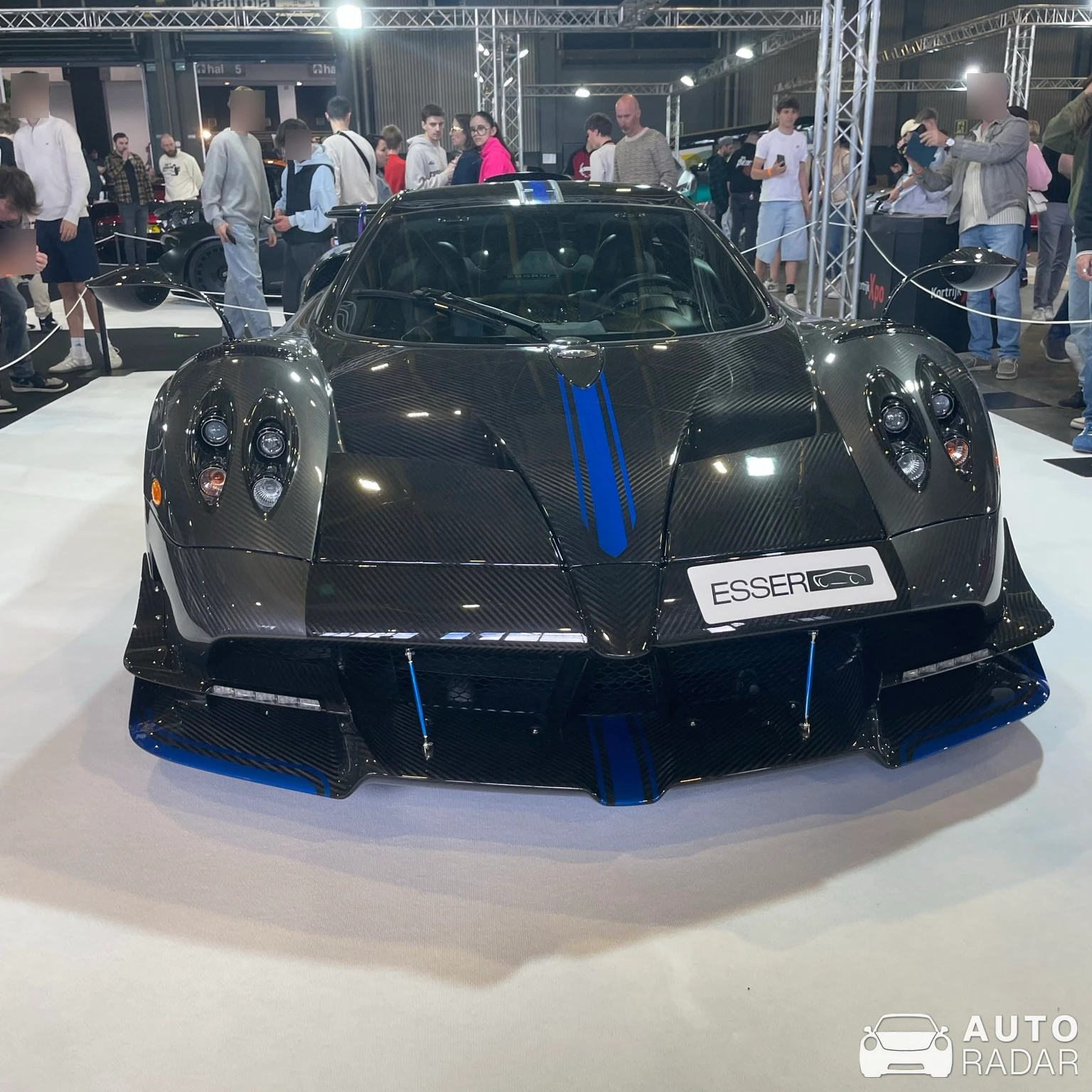 Pagani Huayra BC Tempesta spotted in Oostende