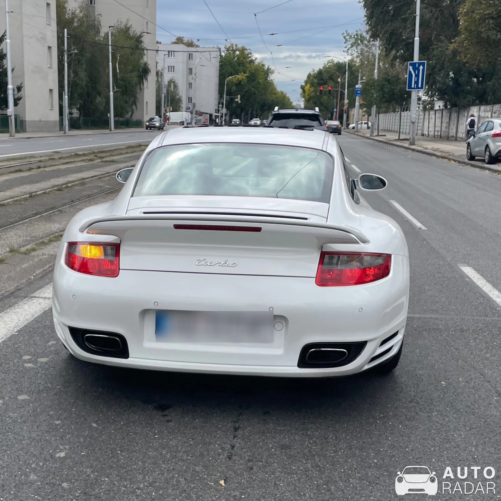Porsche 997 Turbo spotted in Bratislava, Slovakia