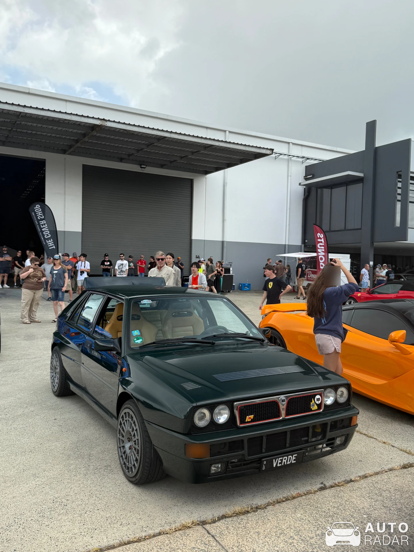 Lancia Delta HF Integrale spotted in Brisbane Airport, Australia