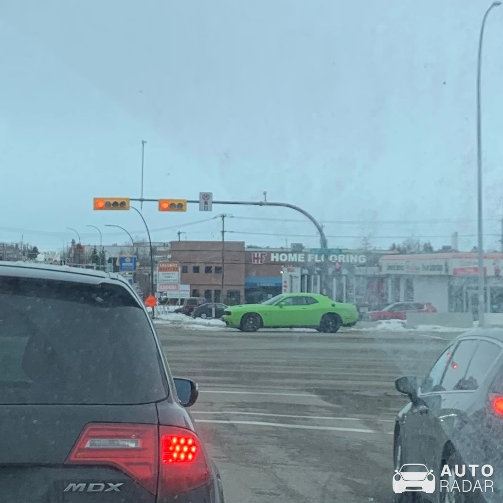 Dodge Challenger SRT Hellcat spotted in Calgary, Canada