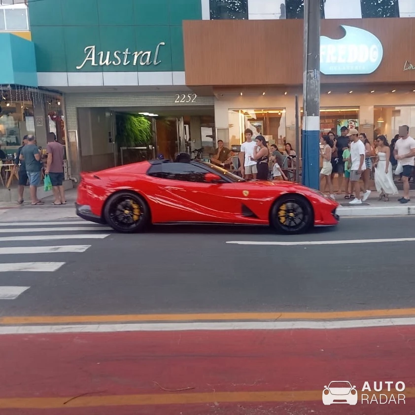 Ferrari 812 GTS Novitec Rosso N-Largo spotted in Campinas