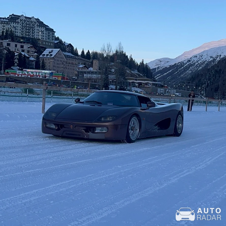 Koenigsegg CC Prototype spotted in Sankt Moritz