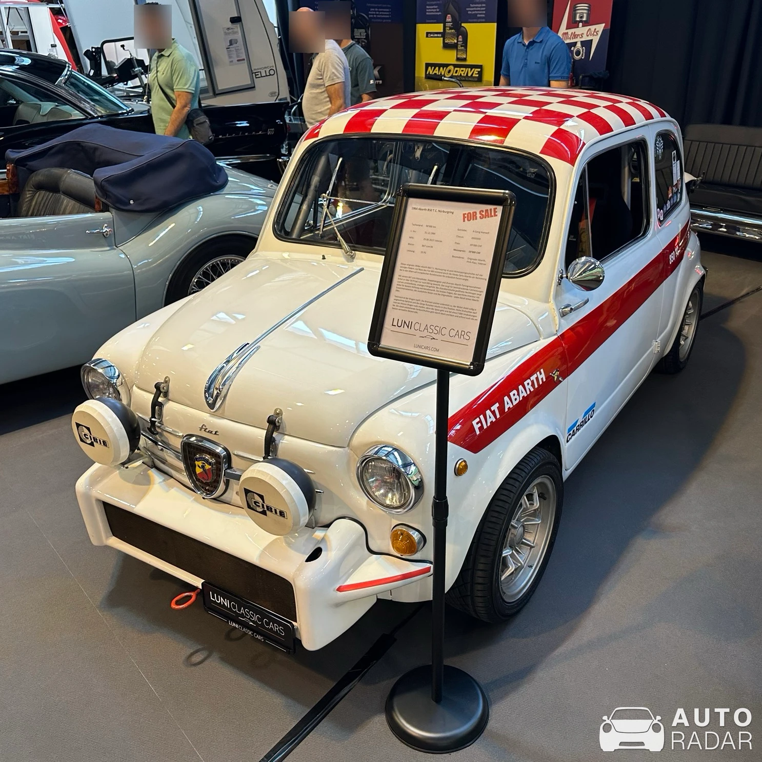 Fiat 850 Abarth TC spotted in Luzern