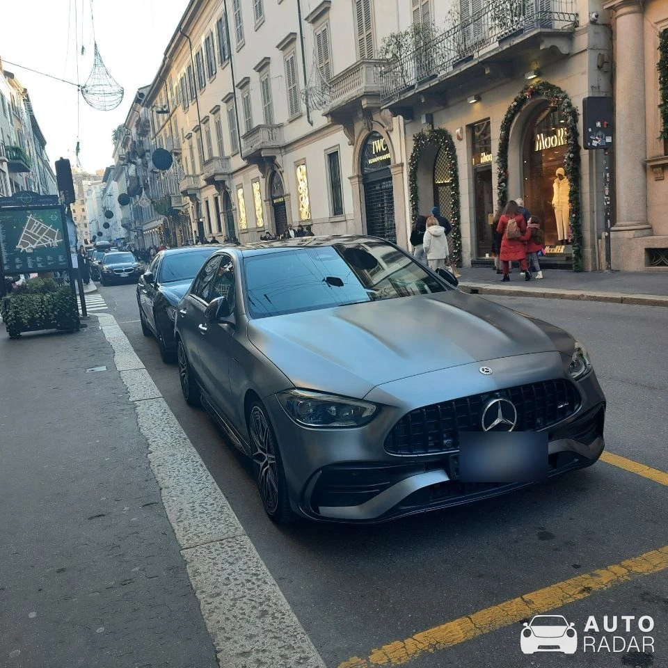 Mercedes-AMG C 63 S W206 spotted in Milano, Italy