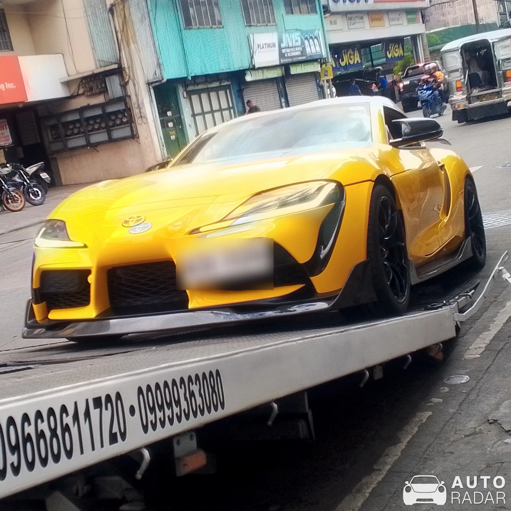 Toyota GR Supra A90 spotted in Makati, Philippines