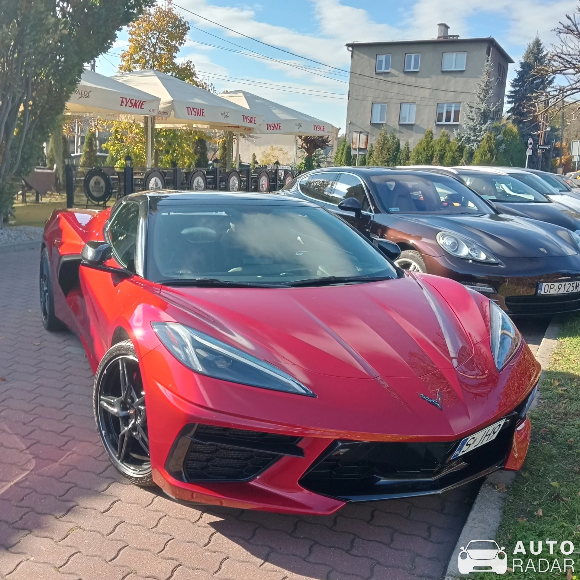 Chevrolet Corvette C8 spotted in Mikołów, Poland