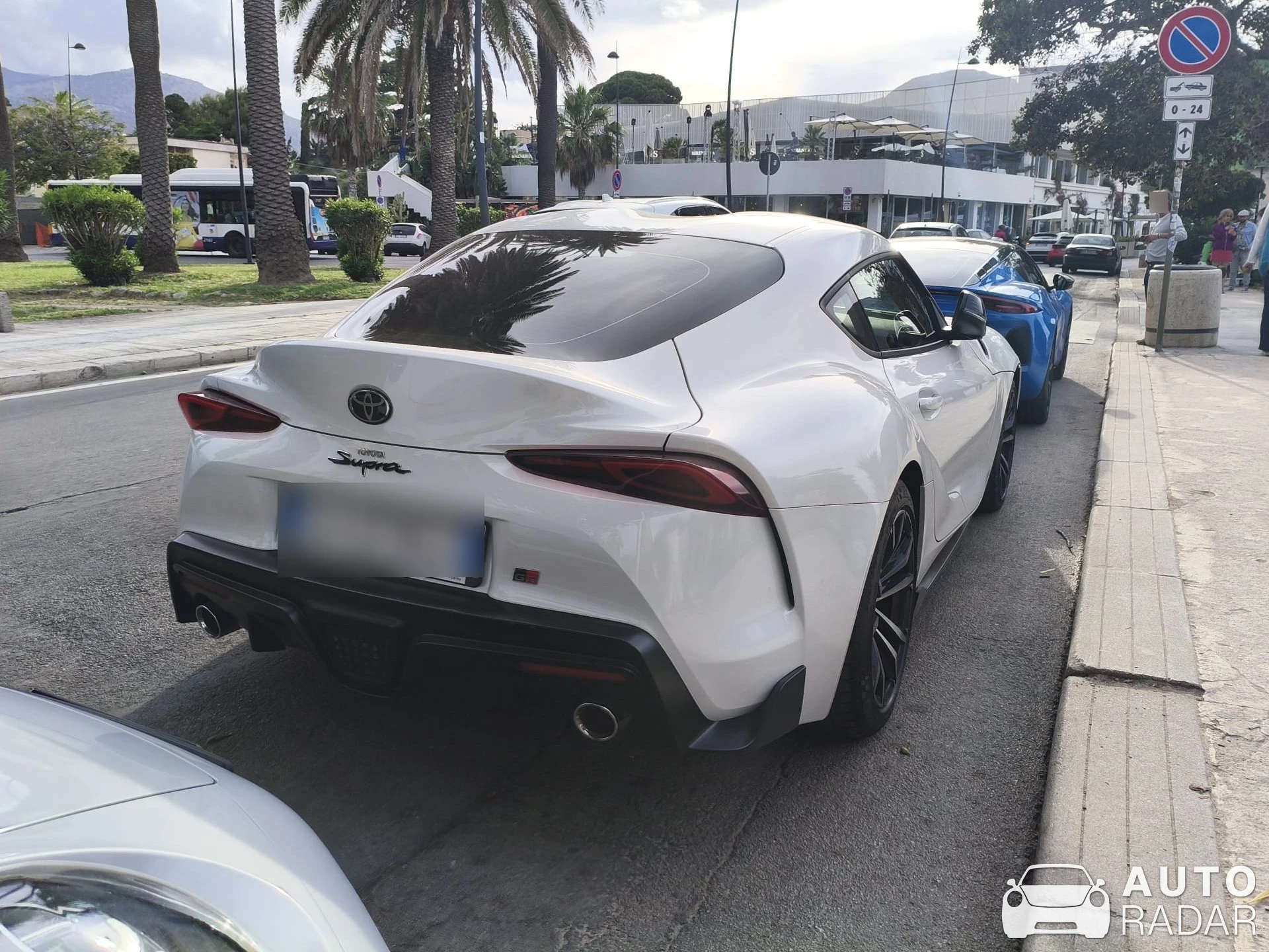 Toyota GR Supra A90 spotted in Palermo, Italy