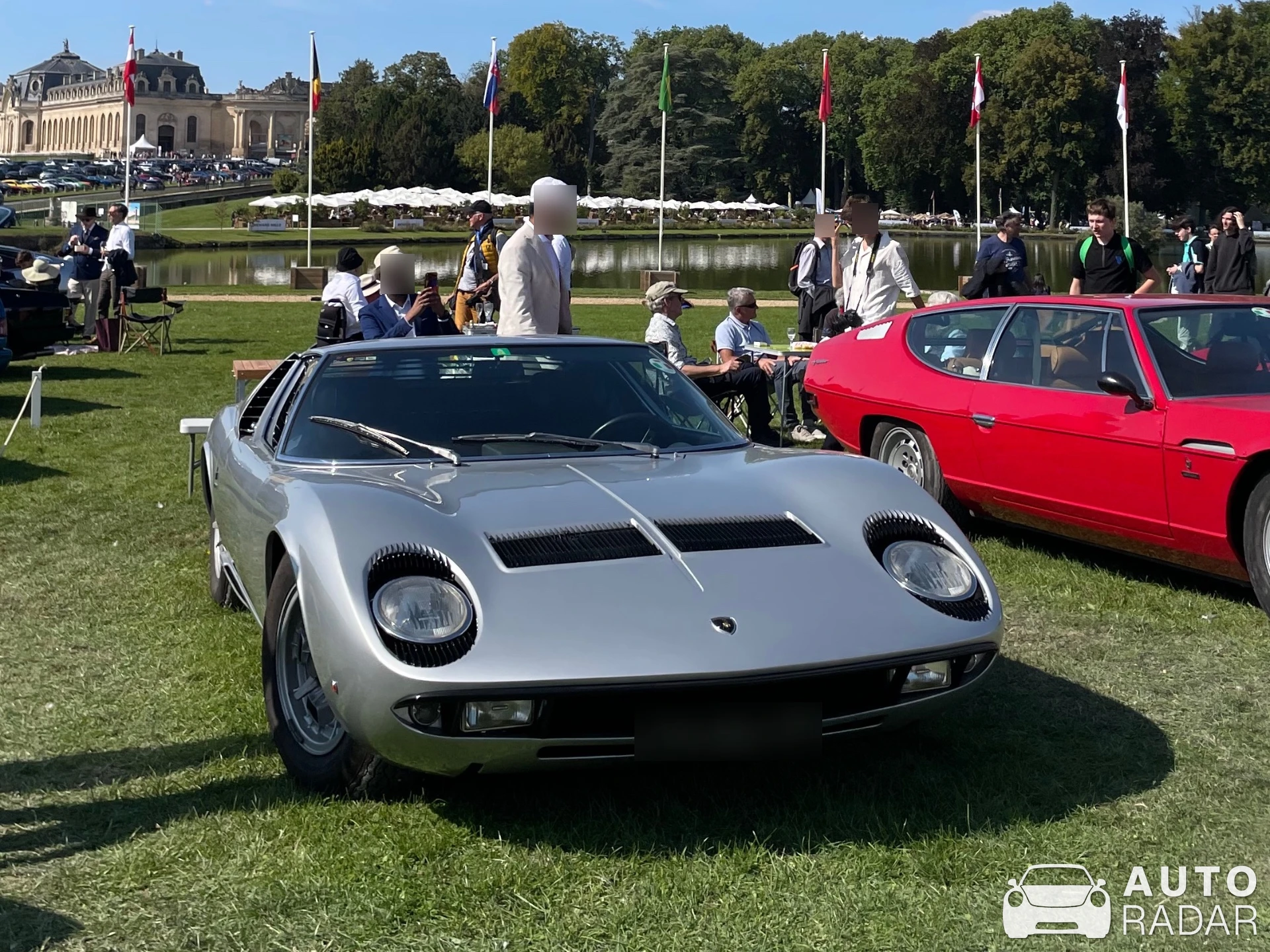 Lamborghini Miura P400 spotted in Chantilly, France