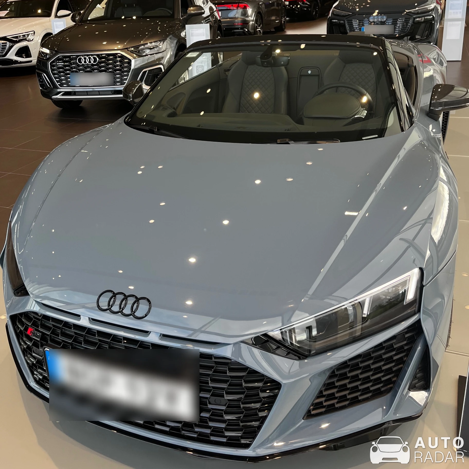 Audi R8 V10 Spyder spotted in Gävleborgs län, Sweden