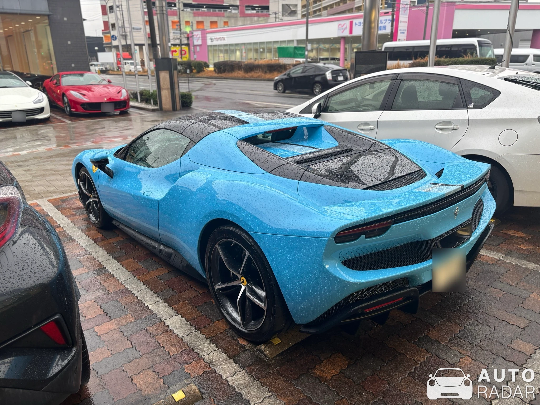 Ferrari 296 GTS Assetto Fiorano spotted in Fukuoka