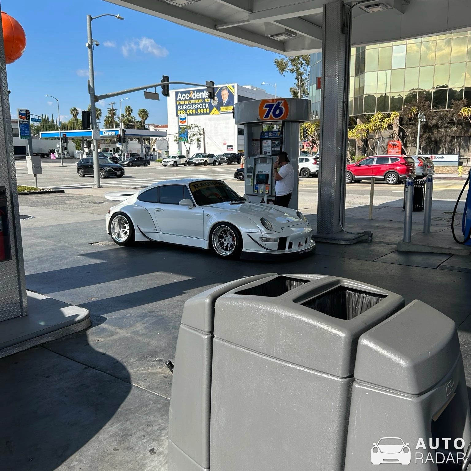 Porsche 993 Carrera spotted in Los Angeles, United States