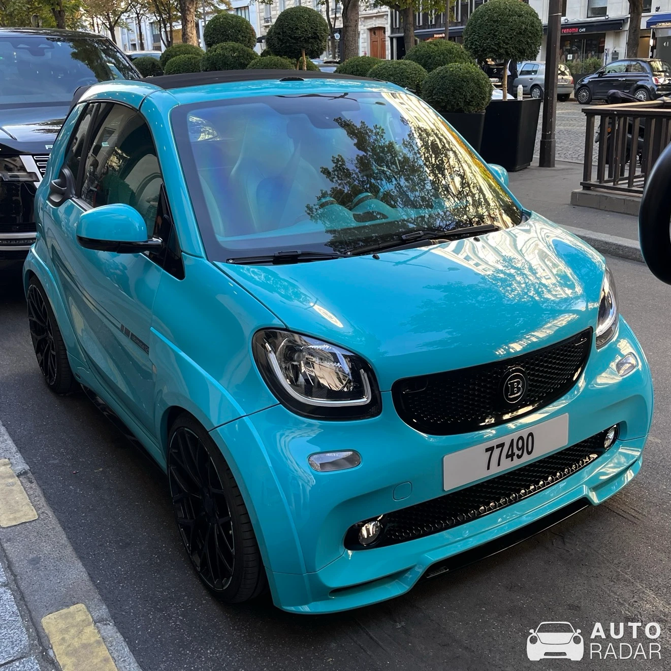 Smart Brabus Ultimate 125 spotted in Paris