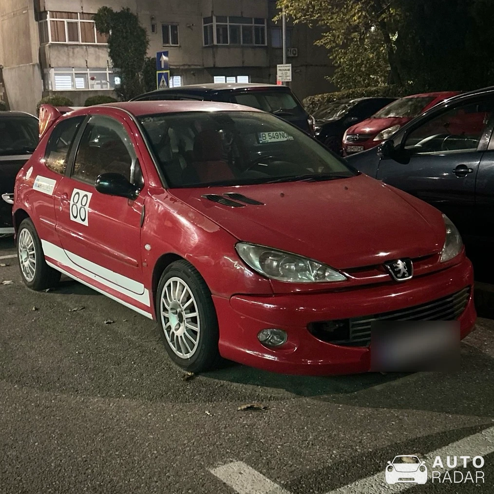 Peugeot 206 GTI spotted in Târgoviște