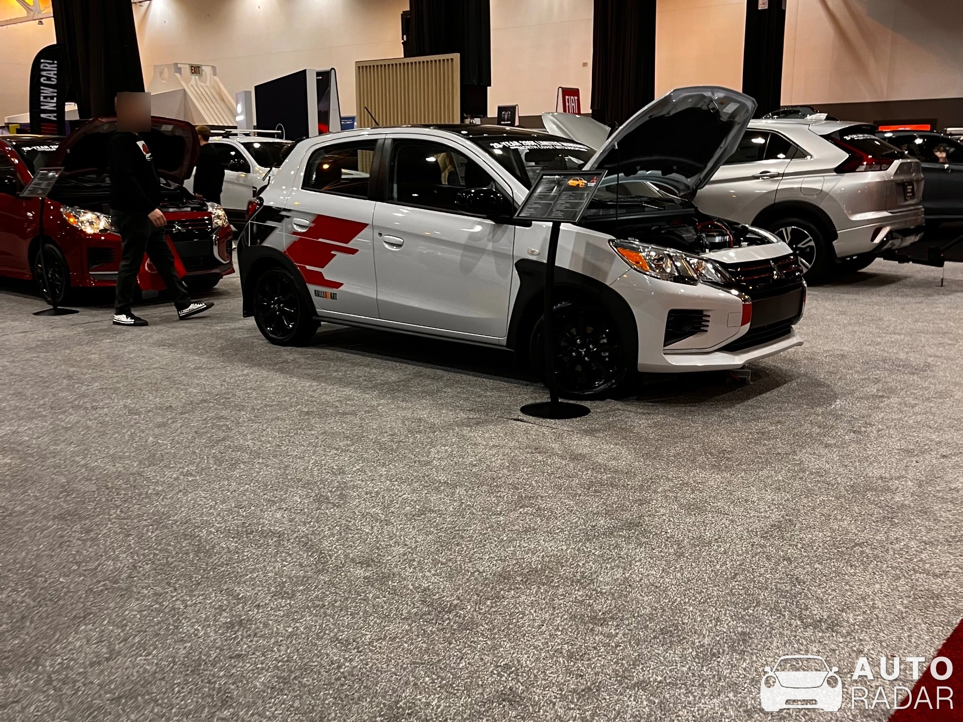 Mitsubishi Mirage spotted in Cleveland