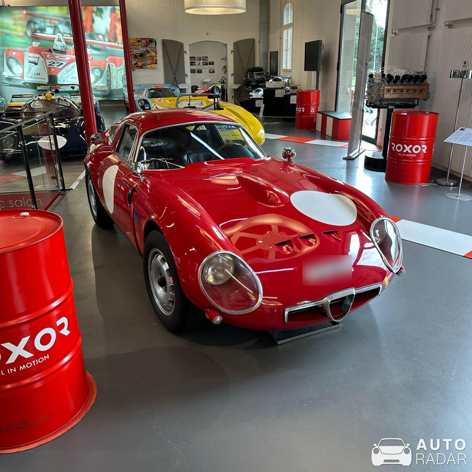 Alfa Romeo TZ1 spotted in Romanshorn