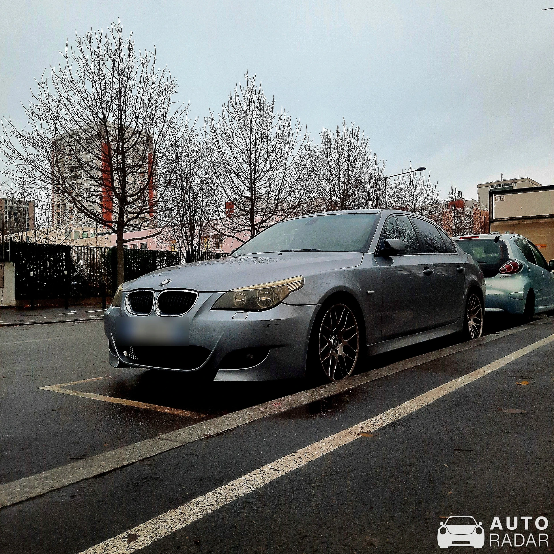 BMW 5 Series E60 spotted in Marville, France