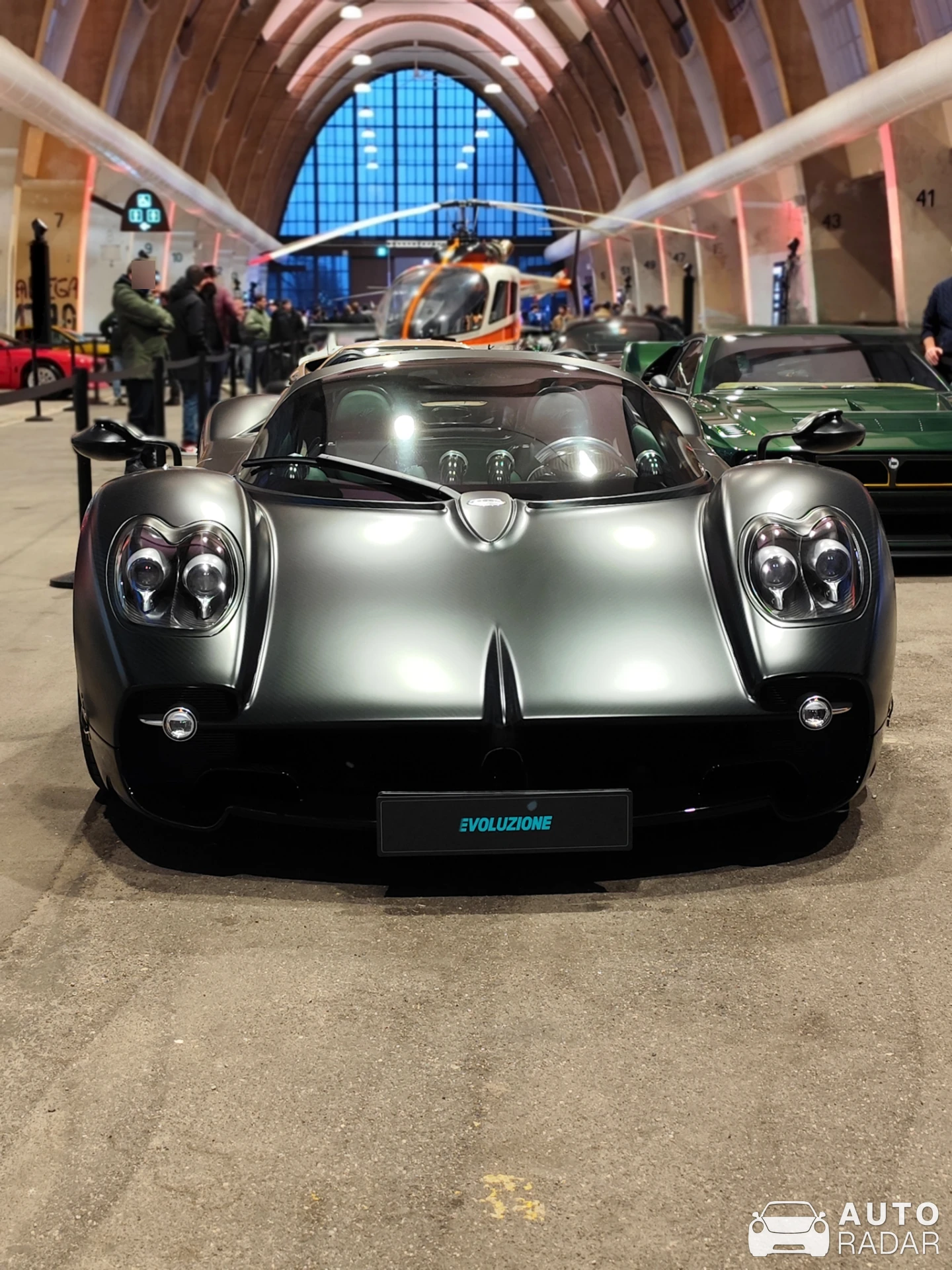 Pagani Utopia Roadster spotted in Verona, Italy
