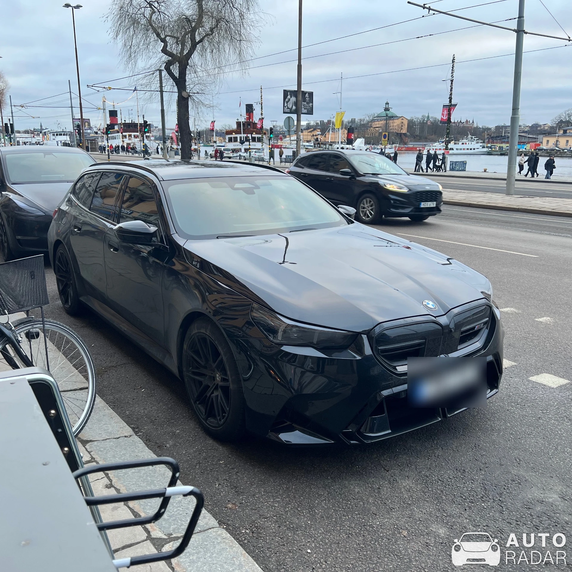 BMW M5 G99 Touring spotted in Östermalm, Sweden