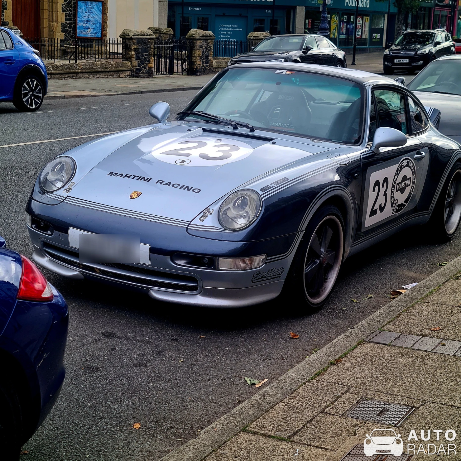 Porsche 993 Carrera spotted in Llandudno, United Kingdom