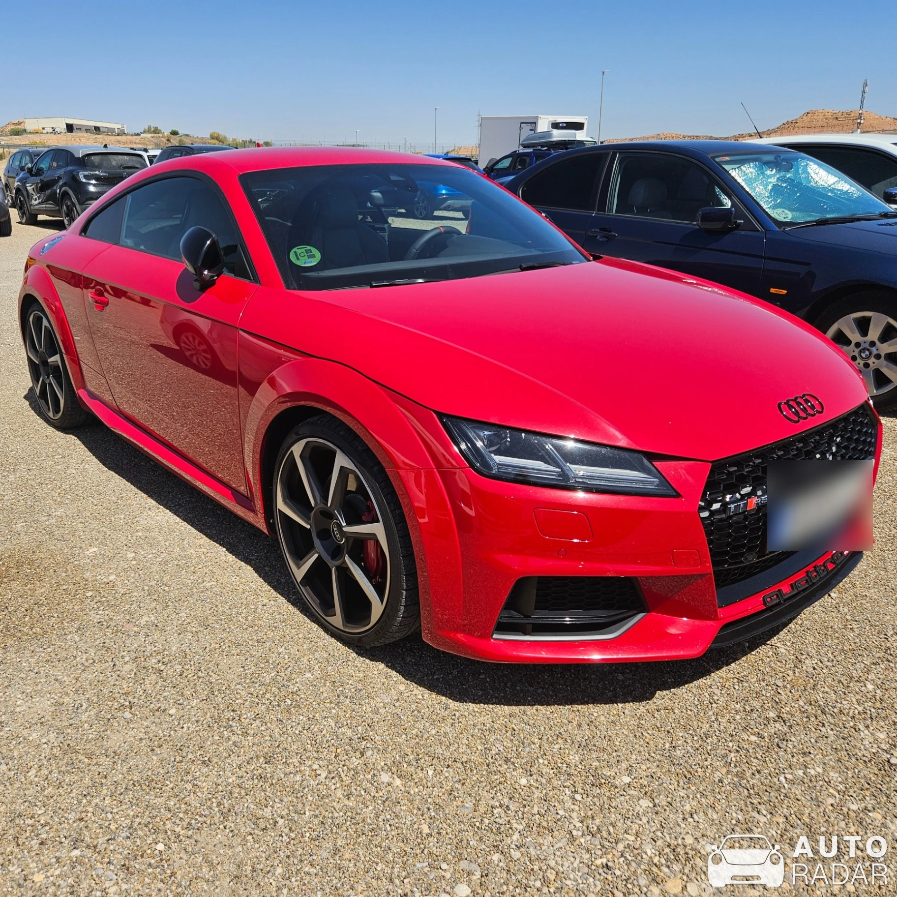 Audi TT-RS 8S spotted in Teruel, Spain