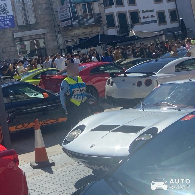 Lamborghini Miura SVJ spotted in Vila Real