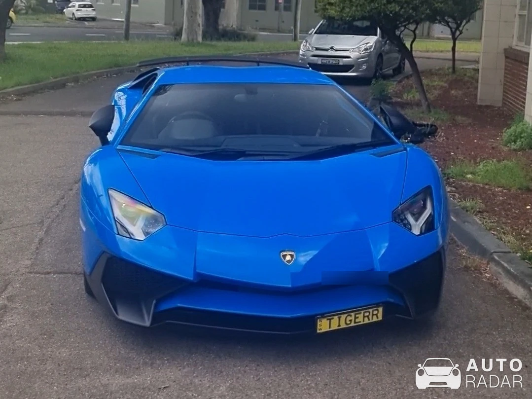 Lamborghini Aventador LP750-4 SuperVeloce spotted in Zetland, Australia