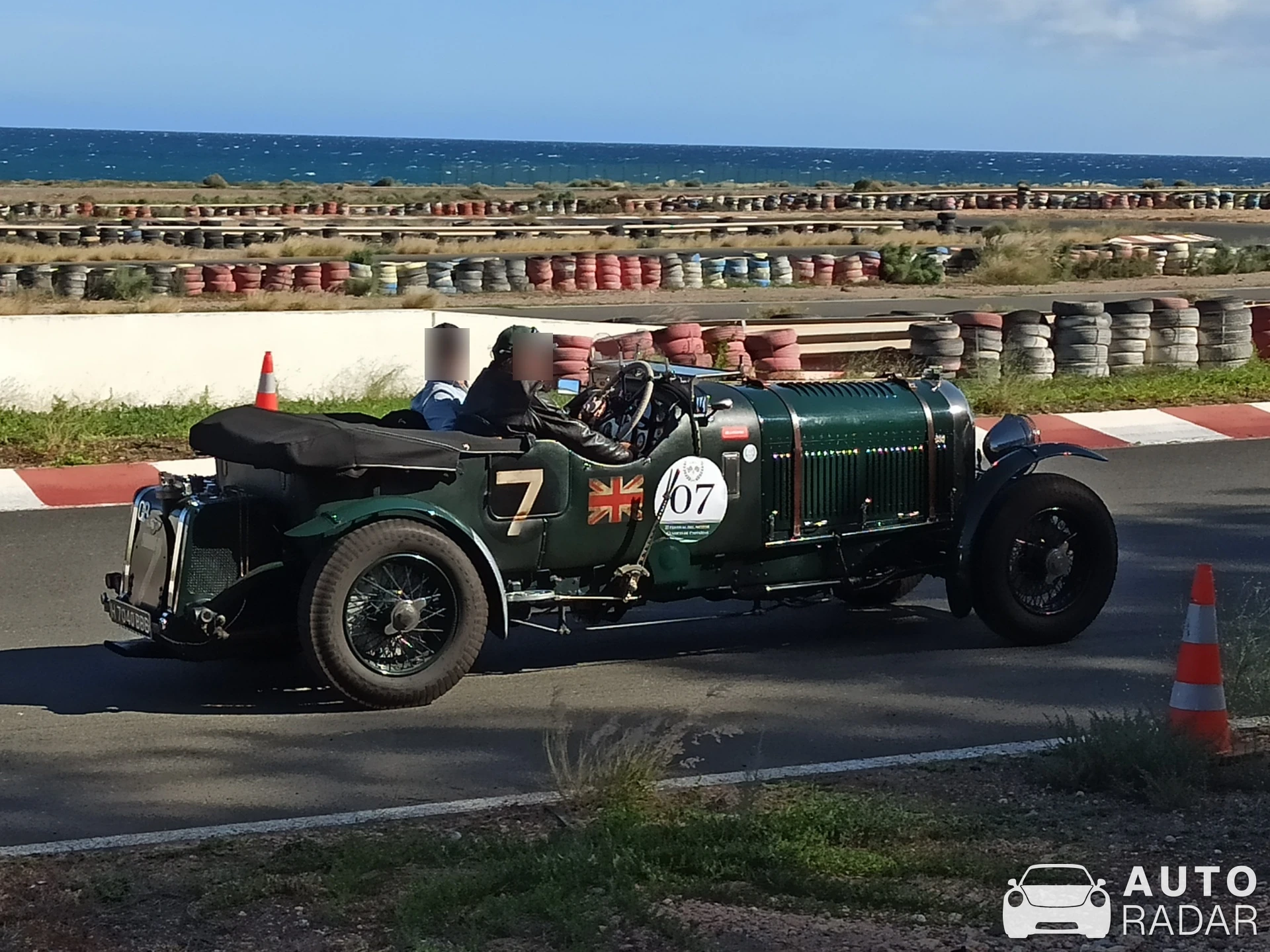Bentley 4 1/2 Litre spotted
