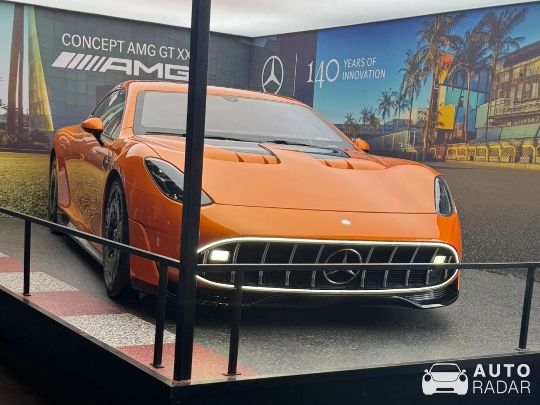 Mercedes-AMG Concept GTXX spotted in Madrid