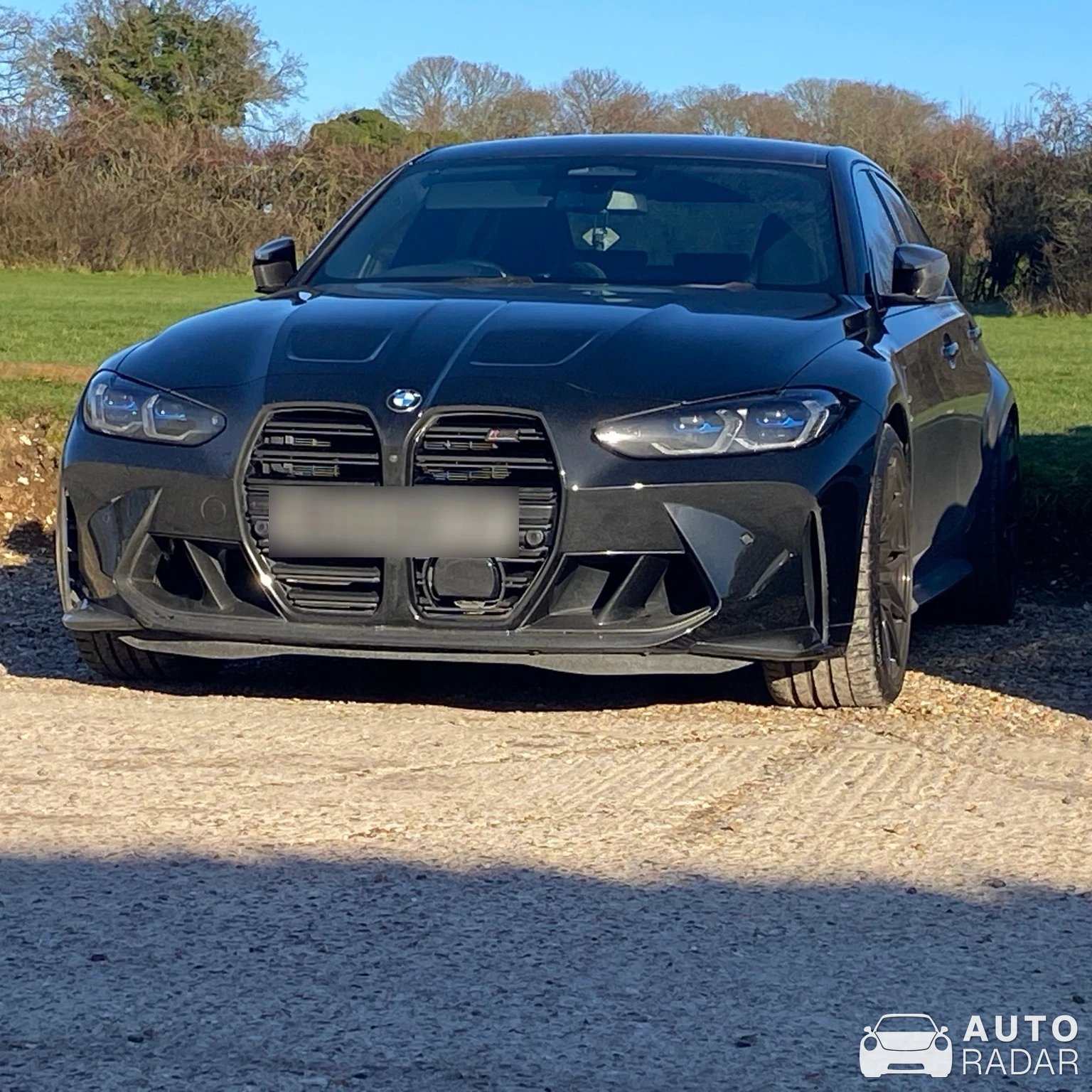 BMW M3 G80 Sedan Competition spotted in Hampshire, United Kingdom