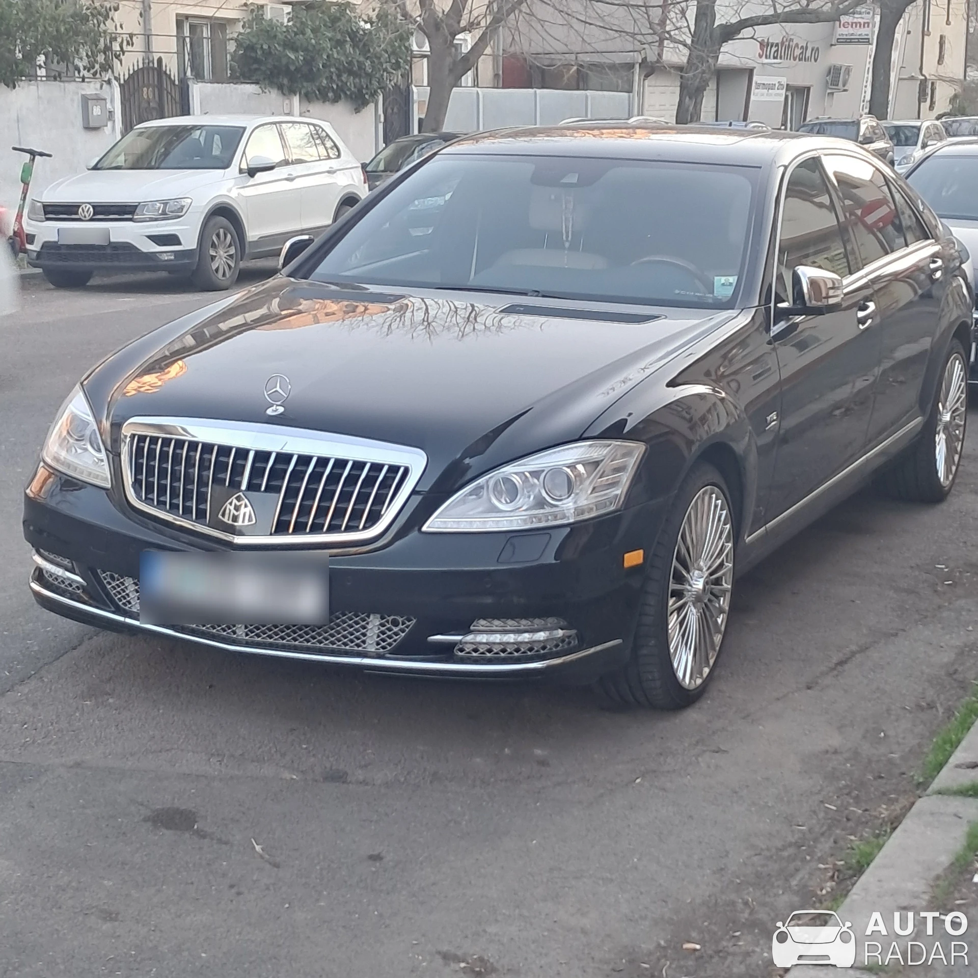 Maybach 62 S Zeppelin 2011 spotted in București