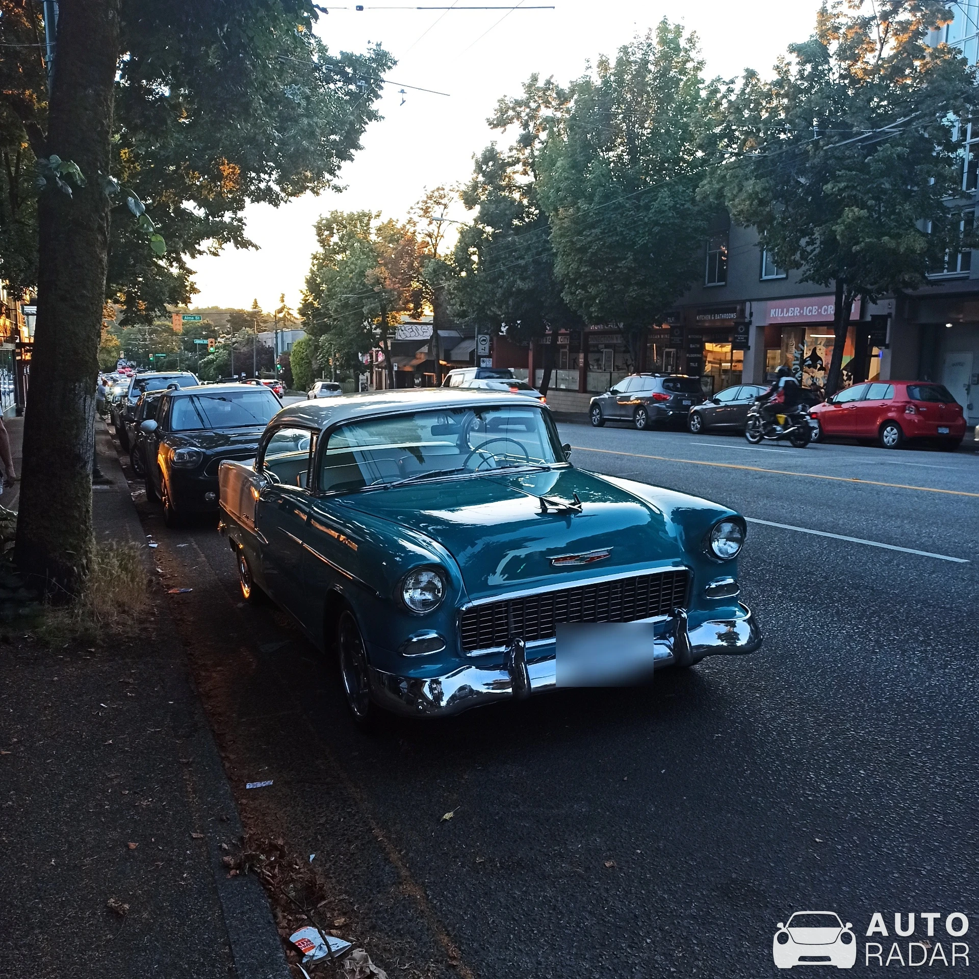 Chevrolet Bel Air spotted in Vancouver, Canada