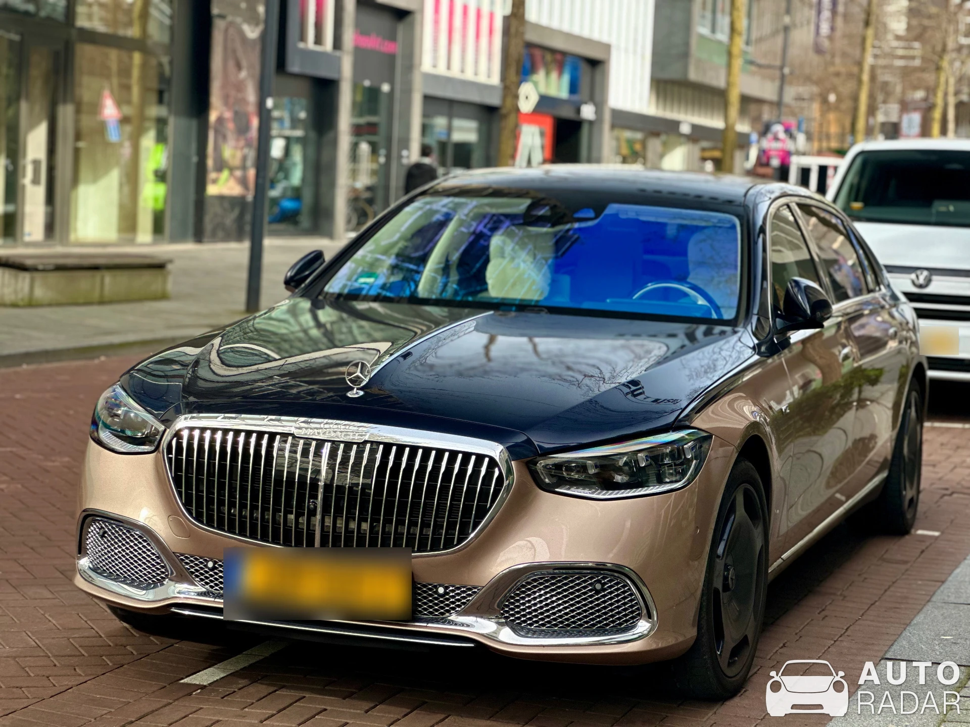 Mercedes-Maybach S 680 Haute Voiture spotted in Rotterdam