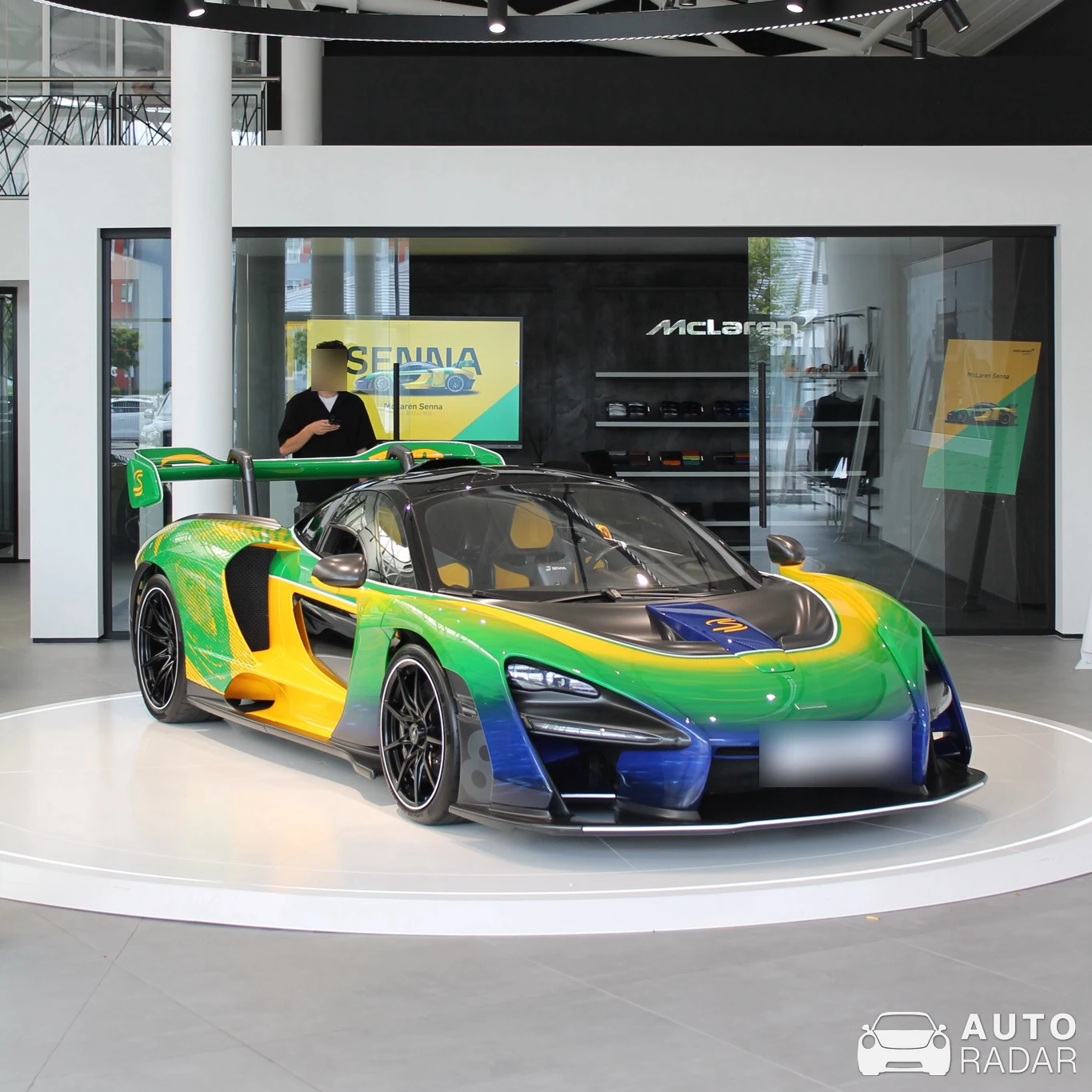 McLaren Senna spotted in Nürnberg