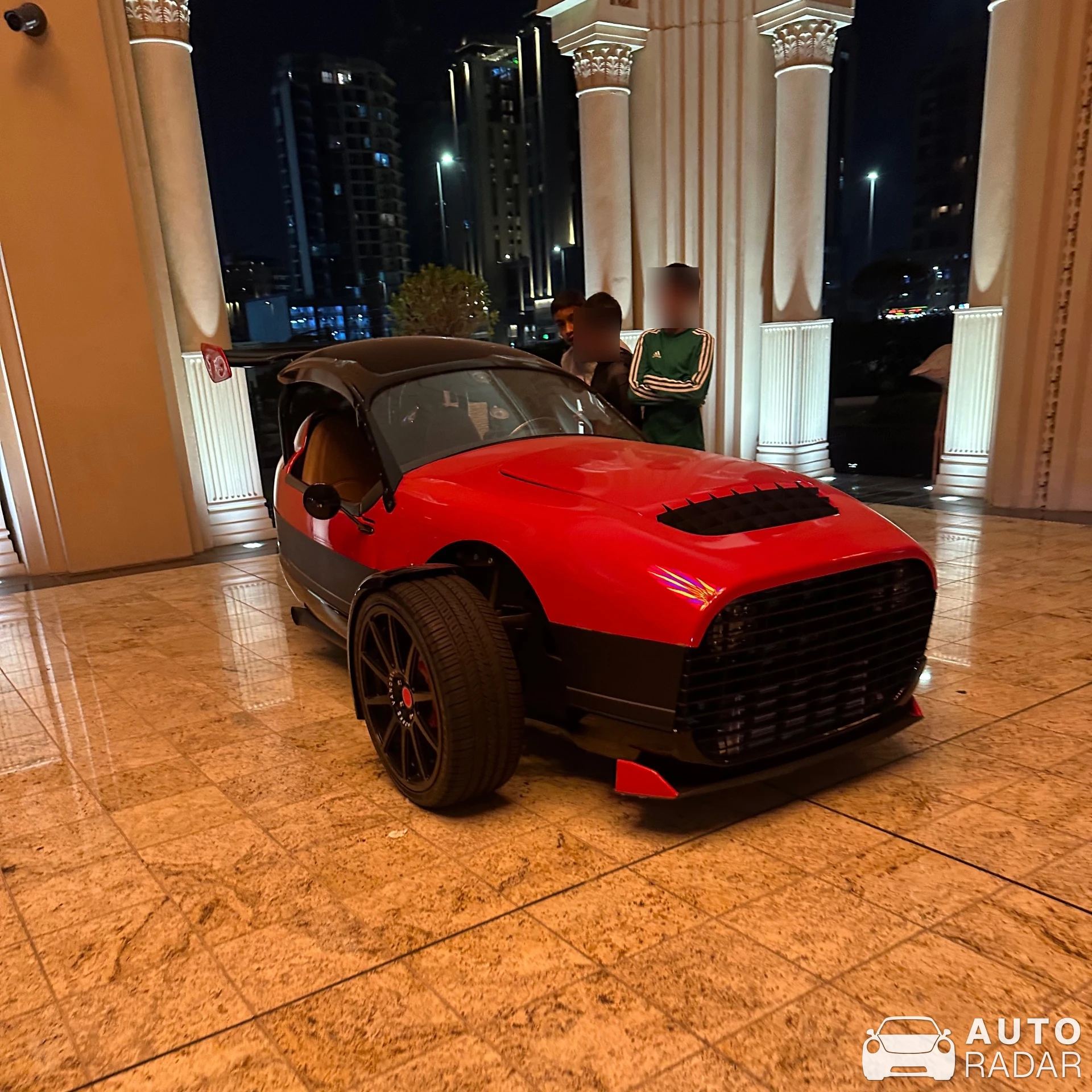 Vanderhall Carmel GT spotted in Dubai