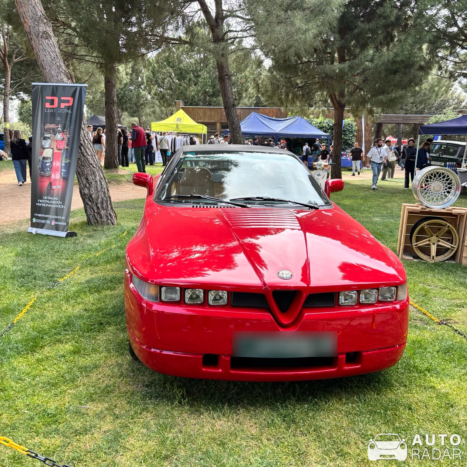 Alfa Romeo RZ spotted in Madrid