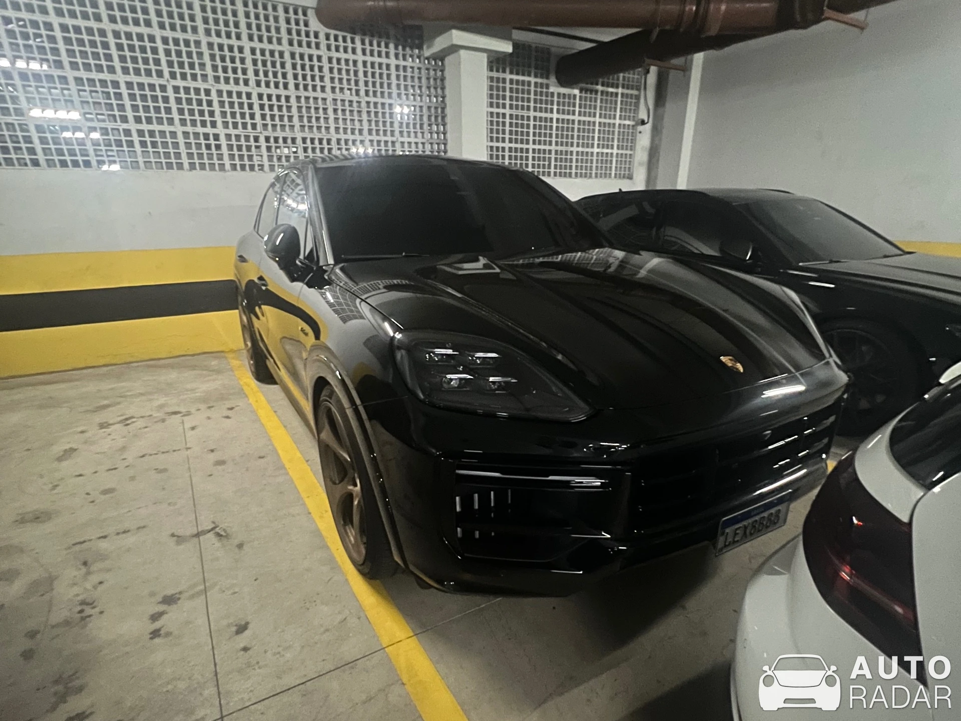 Porsche Cayenne Coupé Turbo E-Hybrid spotted in Barra da Tijuca, Brazil