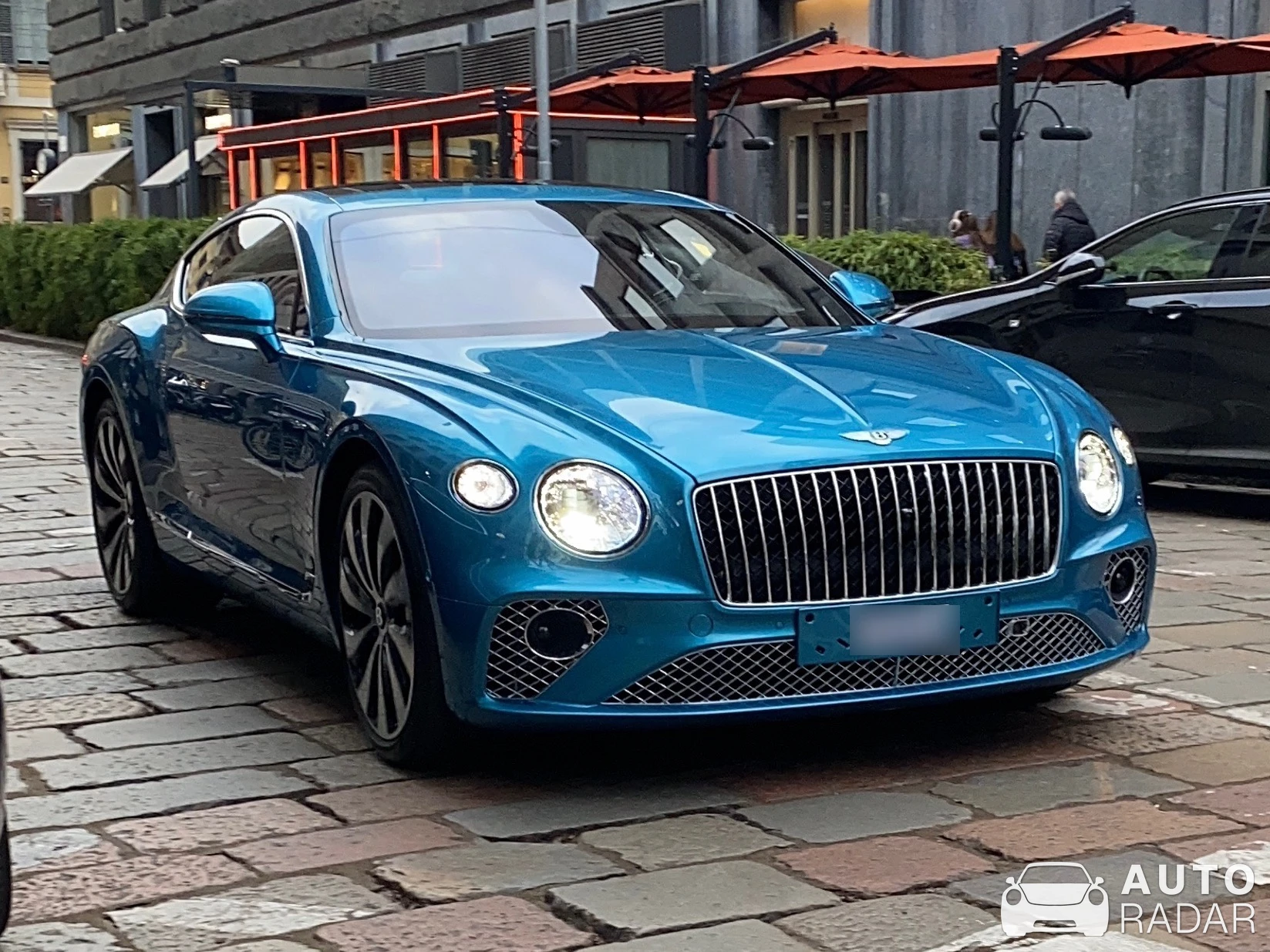 Bentley Continental GT spotted in Milano, Italia