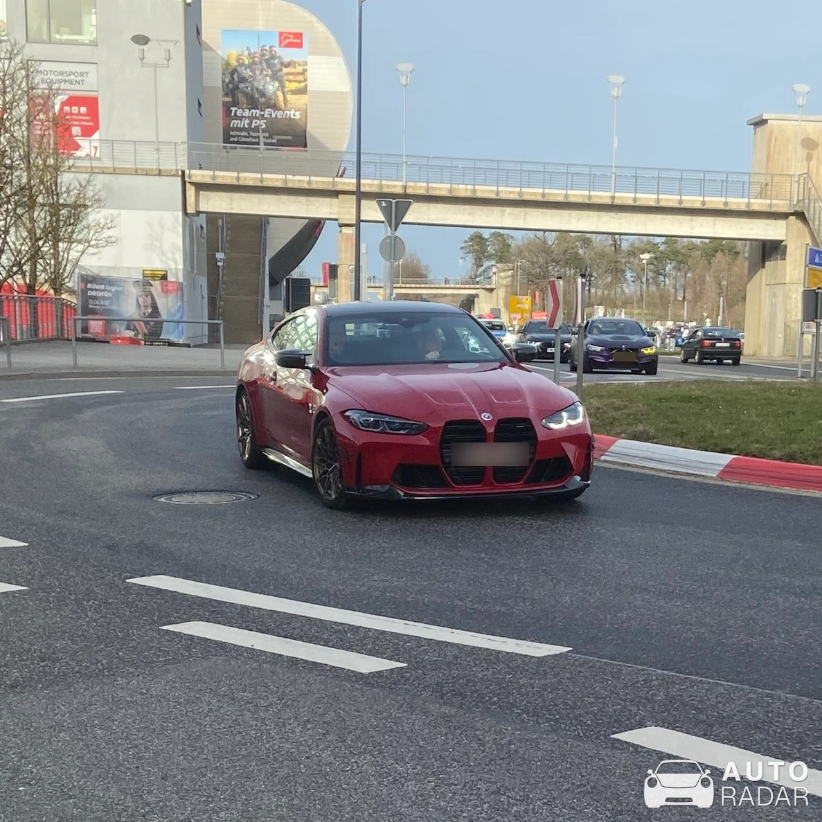 BMW M4 G82 Coupé Edition 50 Jahre BMW M spotted in Nürburg