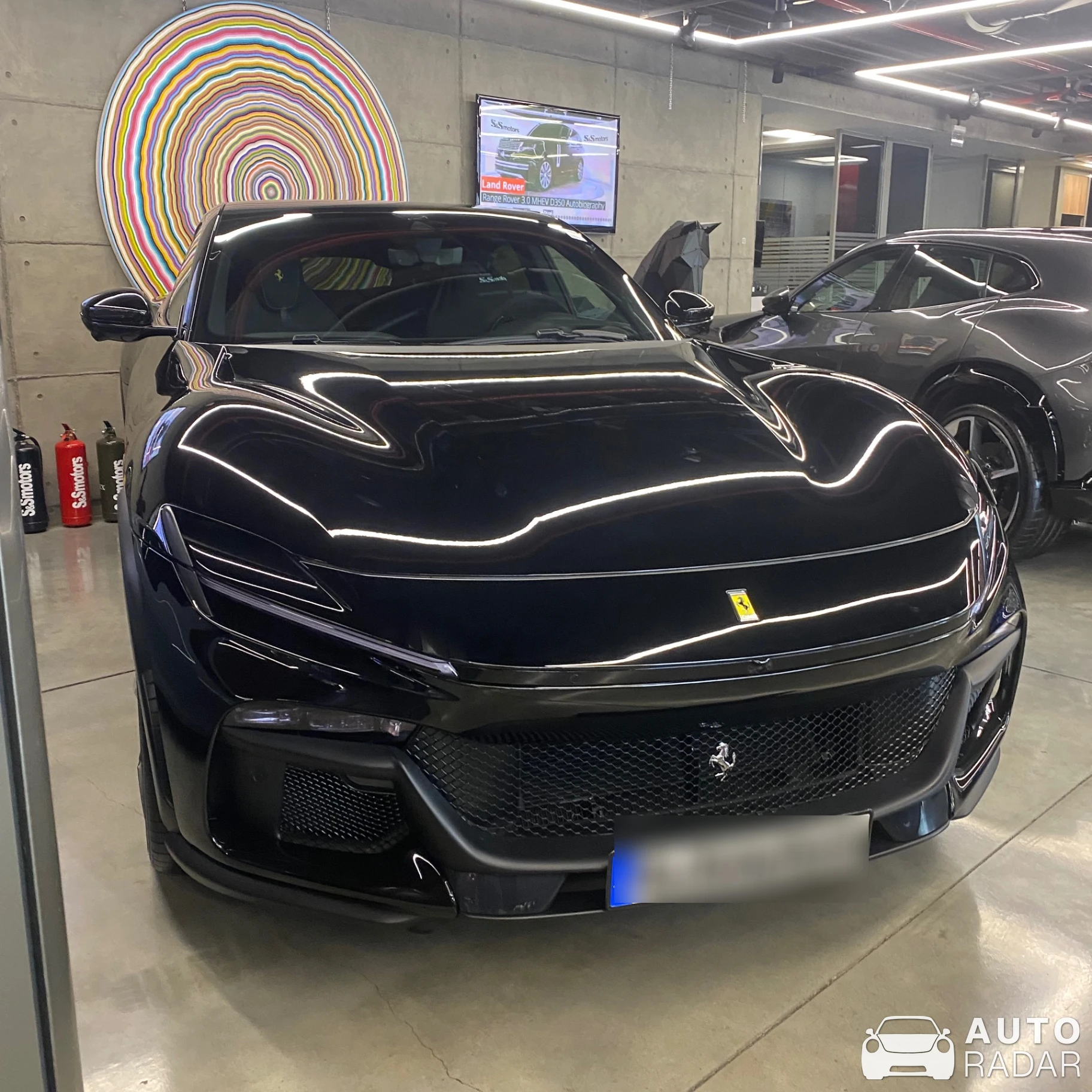 Ferrari Purosangue spotted in Şişli, Türkiye