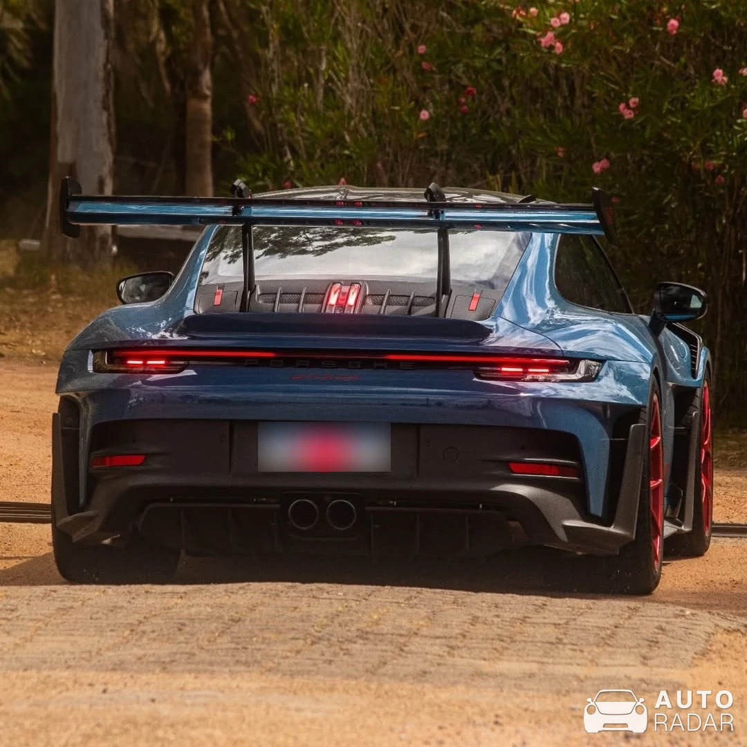 Porsche 992 GT3 RS MkI spotted in Maldonado, Uruguay
